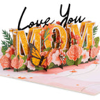 Love You Mom Pop Up Card by Paper Love