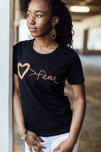 Love is Greater Than Fear Tee by Fair Anita