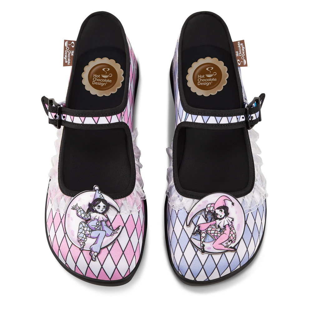 Chocolaticas® Masquerade Women's Mary Jane Flat