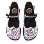 Chocolaticas® Masquerade Women's Mary Jane Flat