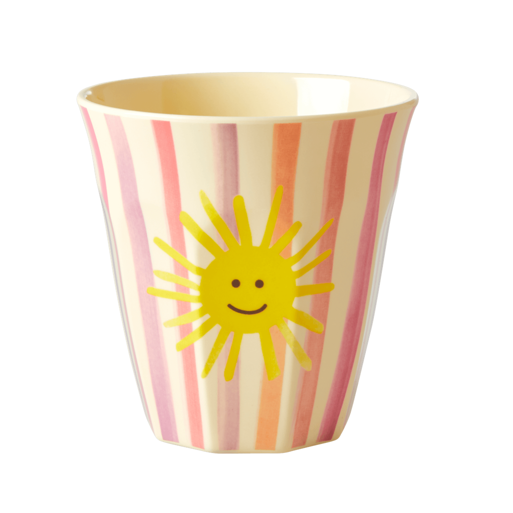 Melamine Kids Cups in Asst. Funky Prints - Medium - 6 pcs. in Gift Box