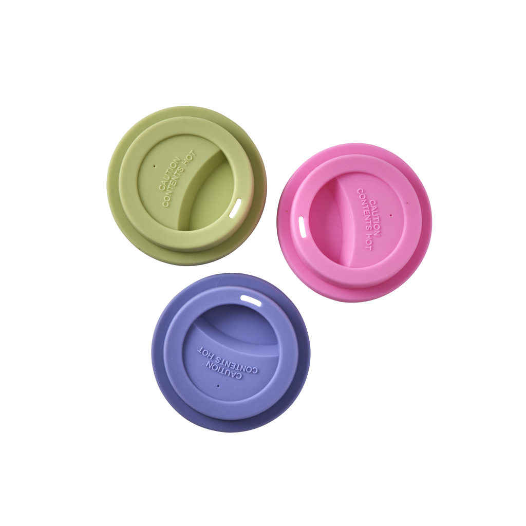 Silicone Lid for Melamine Medium and Tall Cups | Lavender