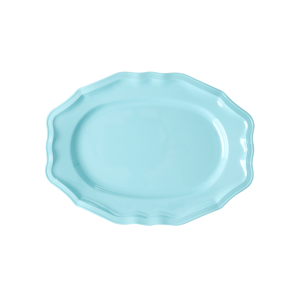 Melamine Serving Dish in Artic Blue - Small