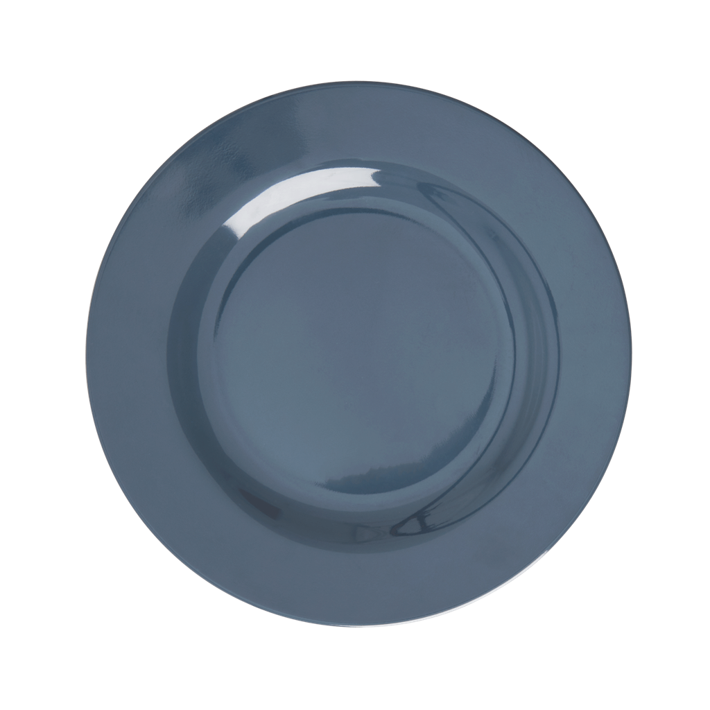 Melamine Lunch Plate | Dark Grey