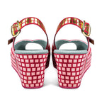 Chocolaticas® Mosaic Garden Women's Sandal by Hot Chocolate Design