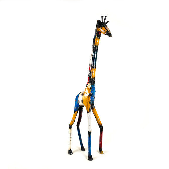 Funky Giraffe - Recycled Metal