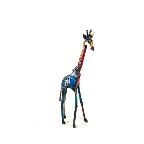 Funky Giraffe - Recycled Metal