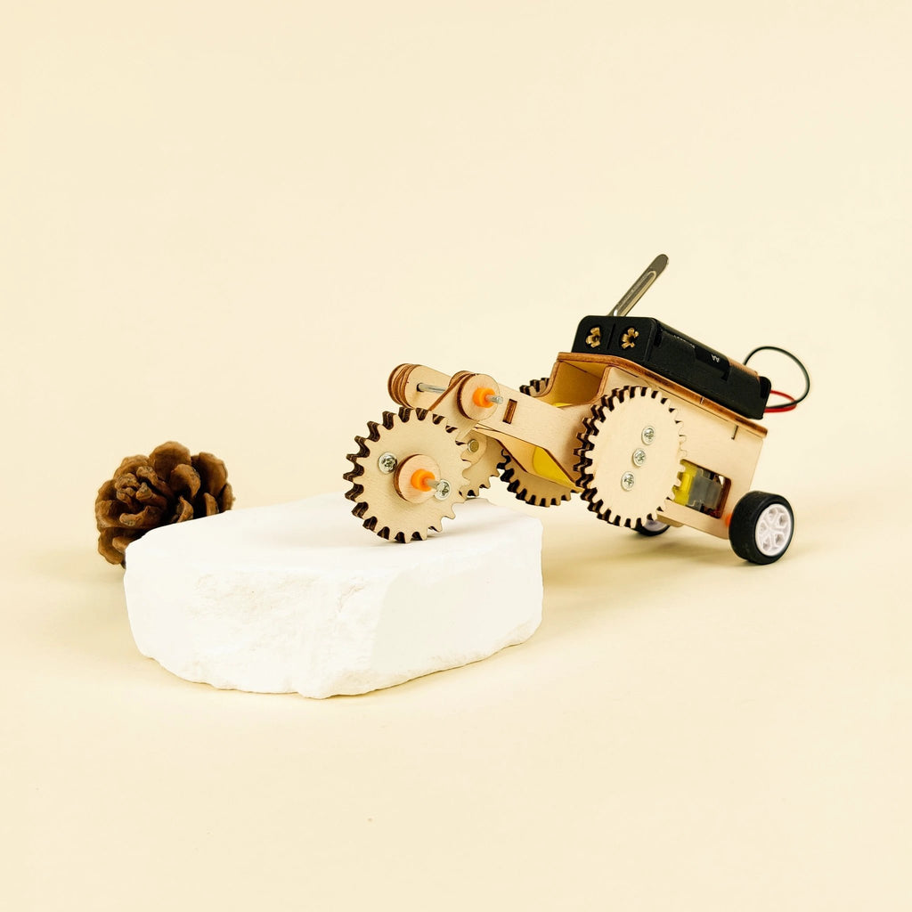 Gear Car DIY Kit, Educational STEM Toy by Kitsville