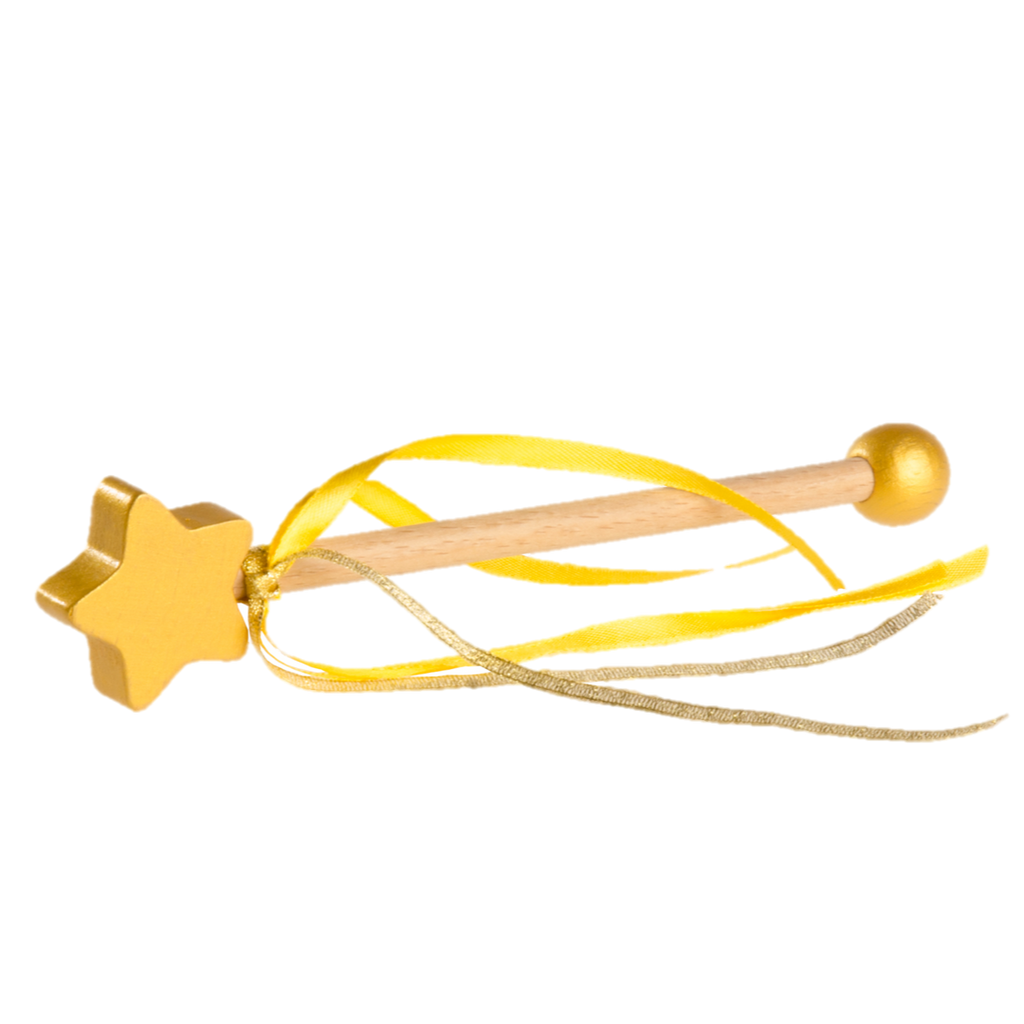 Magic Princess Wand for kids, Gold Star Wand