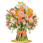 Daisy Delight Oversized Pop Up Card with Keepsake by Paper Love