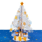 Oversized Magical Christmas Tree Keepsake Pop Up Card by Paper Love