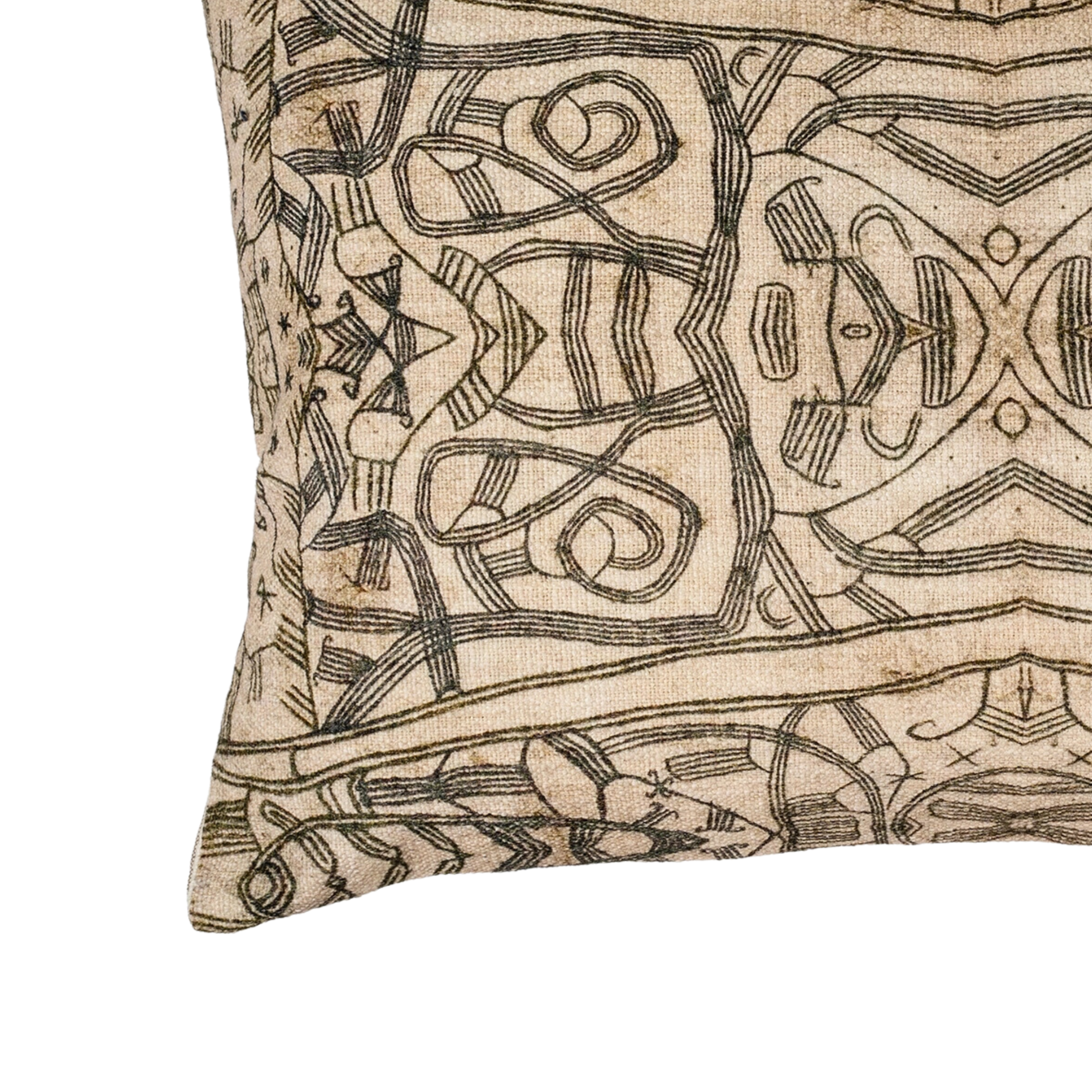 Makena Print Pillow by Source by Studio Skara