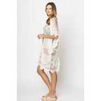 Makenzie Lace Kimono in Ivory | Open Duster (One Size)