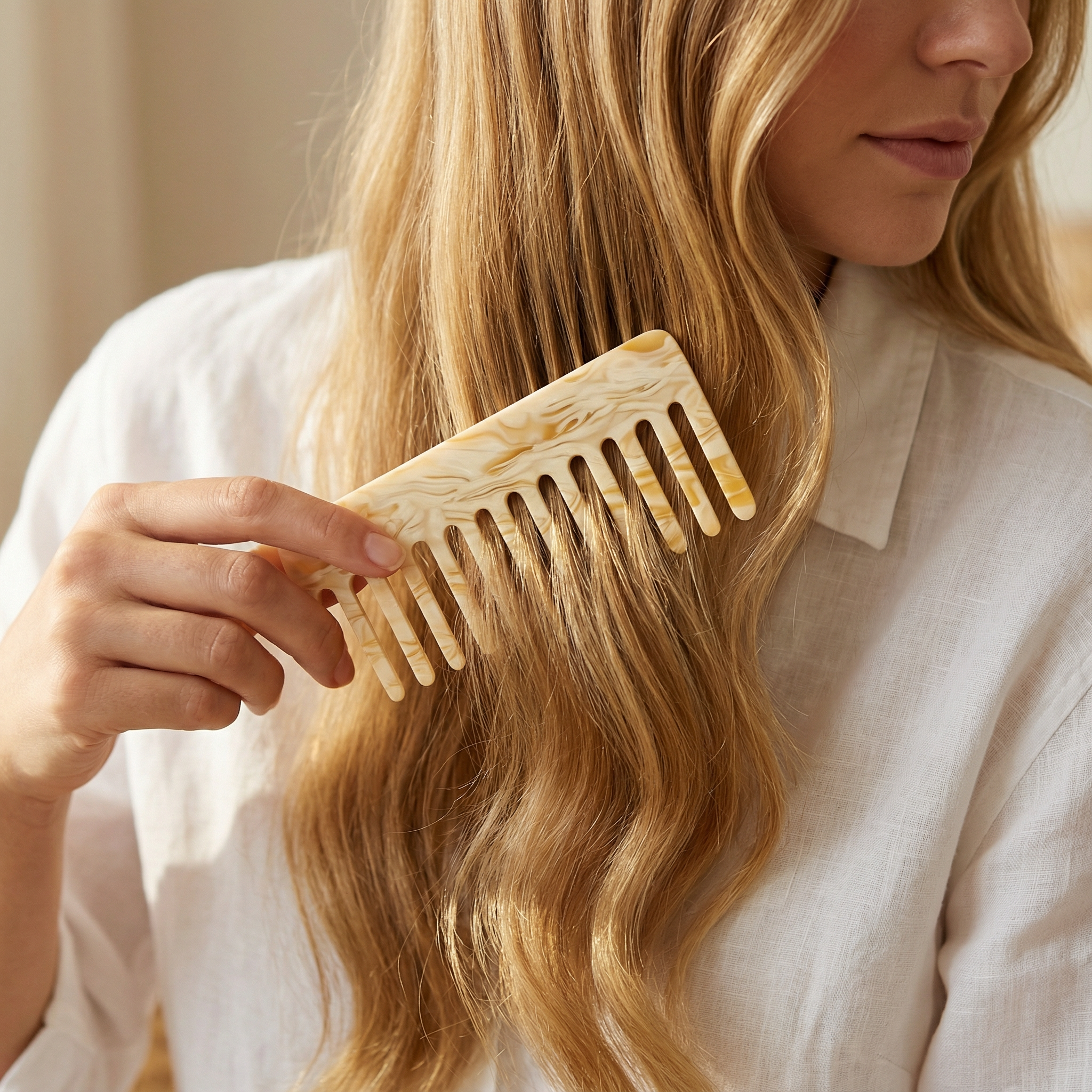 Marbled and Patterned Combs | Packs Flat in Handbag