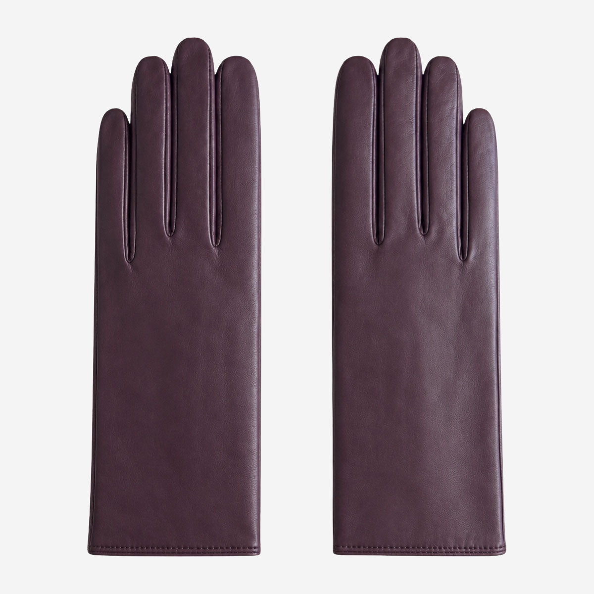Marcella (brown) - Unlined women’s lambskin leather gloves