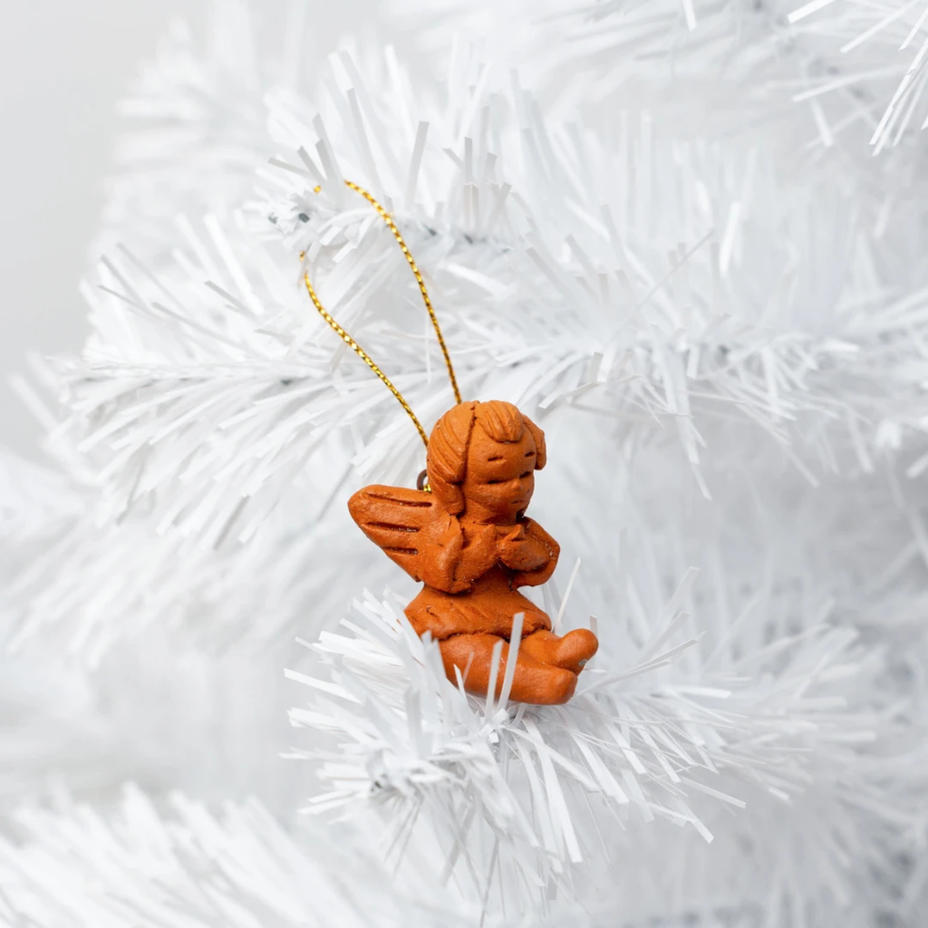 Terracotta Angel Ornament by Upavim Crafts