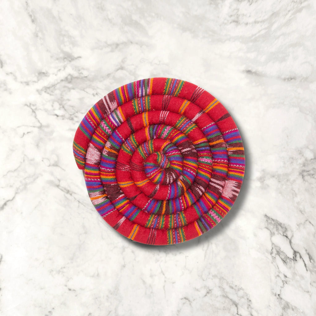 Medium Spiral Spiced Trivet by Upavim Crafts