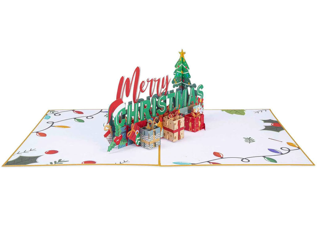 Merry Christmas Pop Up Card by Paper Love