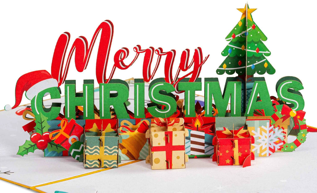 Merry Christmas Pop Up Card by Paper Love