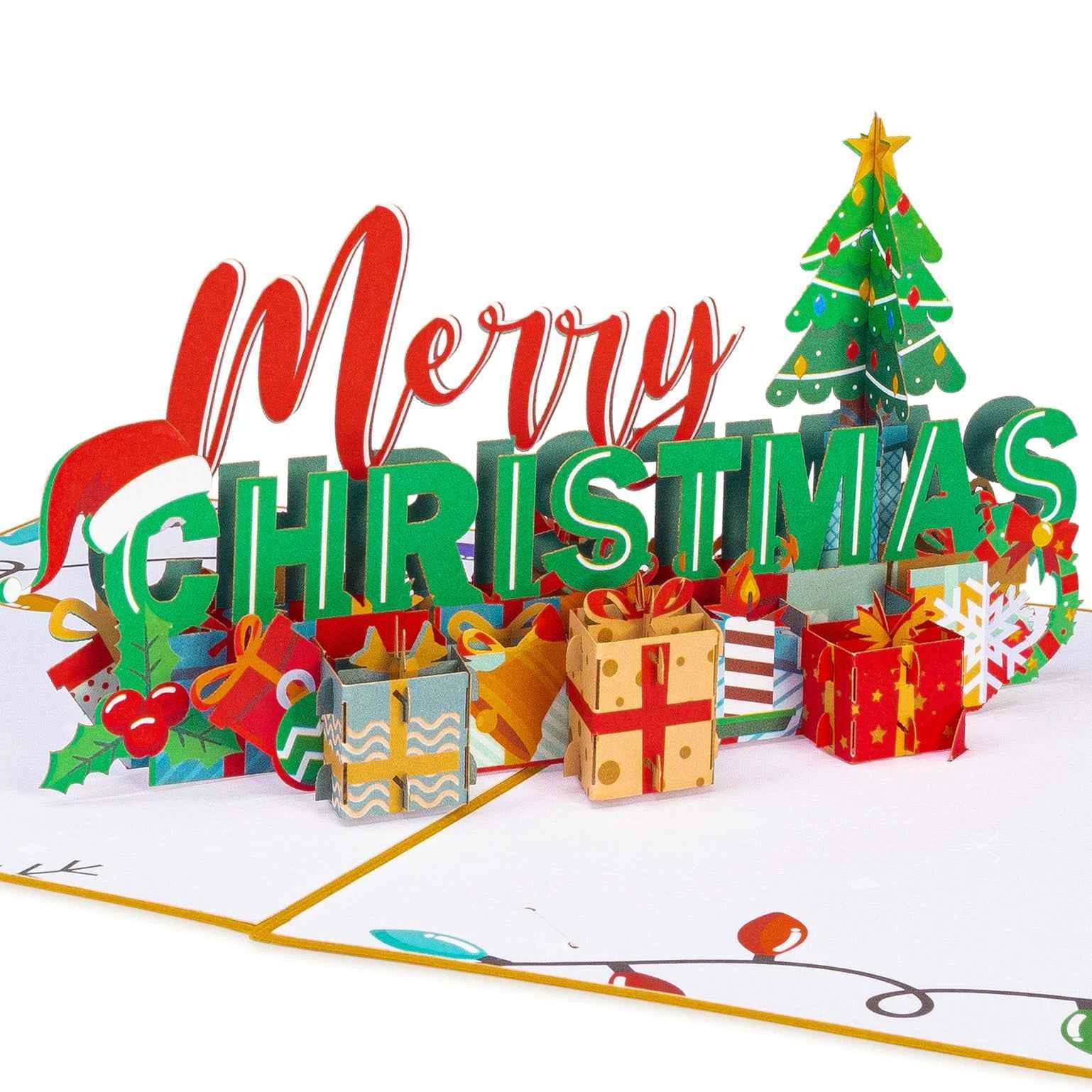 Merry Christmas Pop Up Card by Paper Love