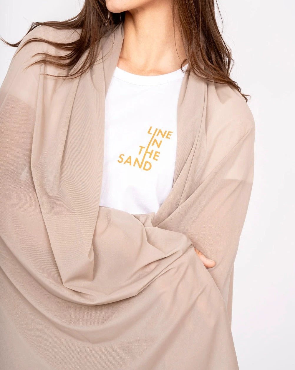 Mesh Sun Wrap by Line In The Sand Swim