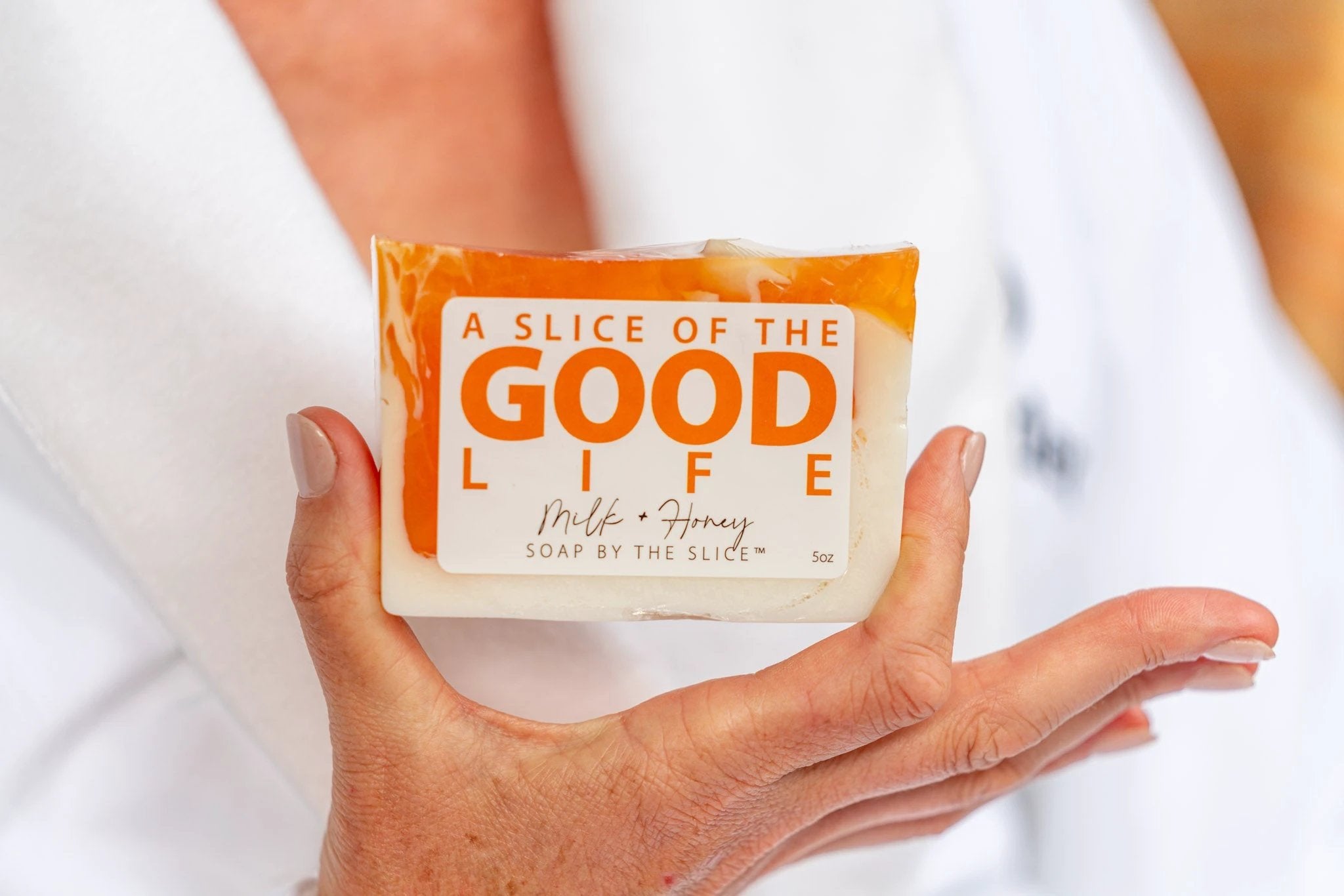 MILK & HONEY SOAP SLICE 5 oz. by Essential Journeys