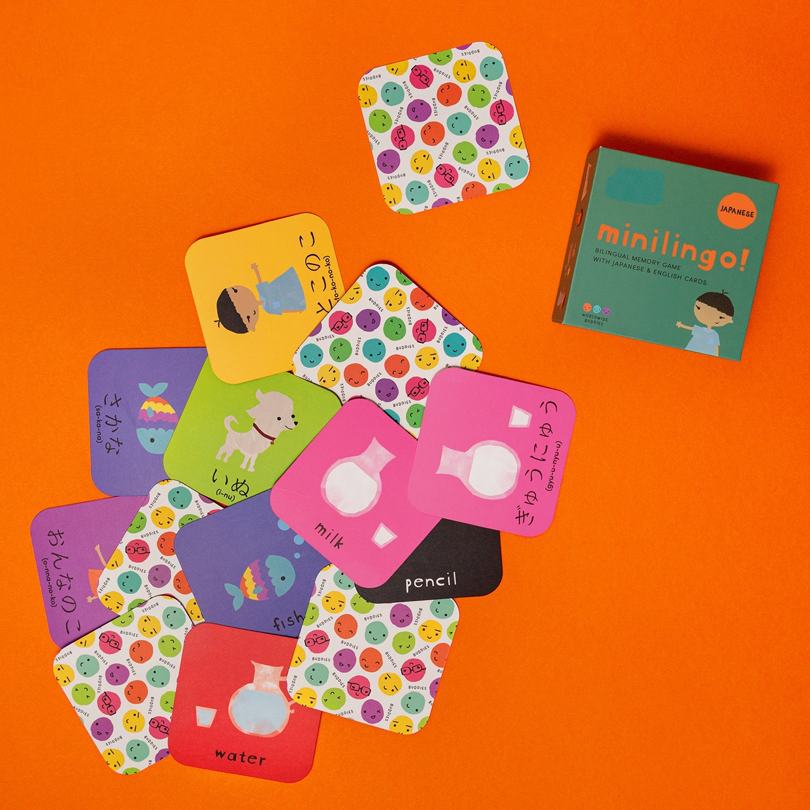 Minilingo, Japanese/English Flashcards