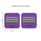 Minilingo, Spanish/English Flashcards