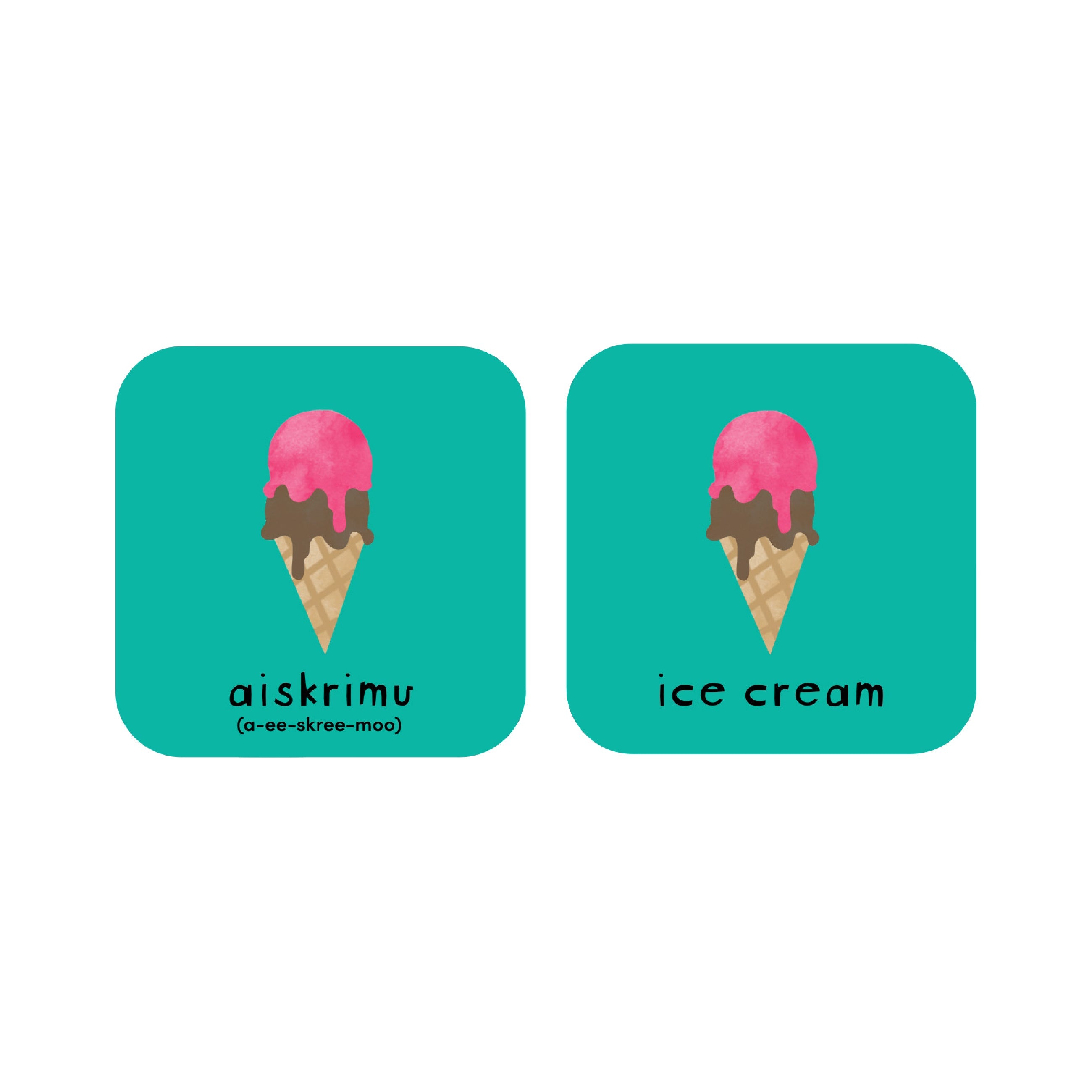 Minilingo, Swahili/English Flashcards