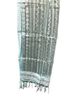 Dupatta with Silver Gota Work