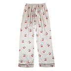 Mon Cheri Cherries Full Length Pajama Set [Available in XL Only] by The Bullish Store