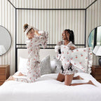 Mon Cheri Cherries Full Length Pajama Set [Available in XL Only] by The Bullish Store
