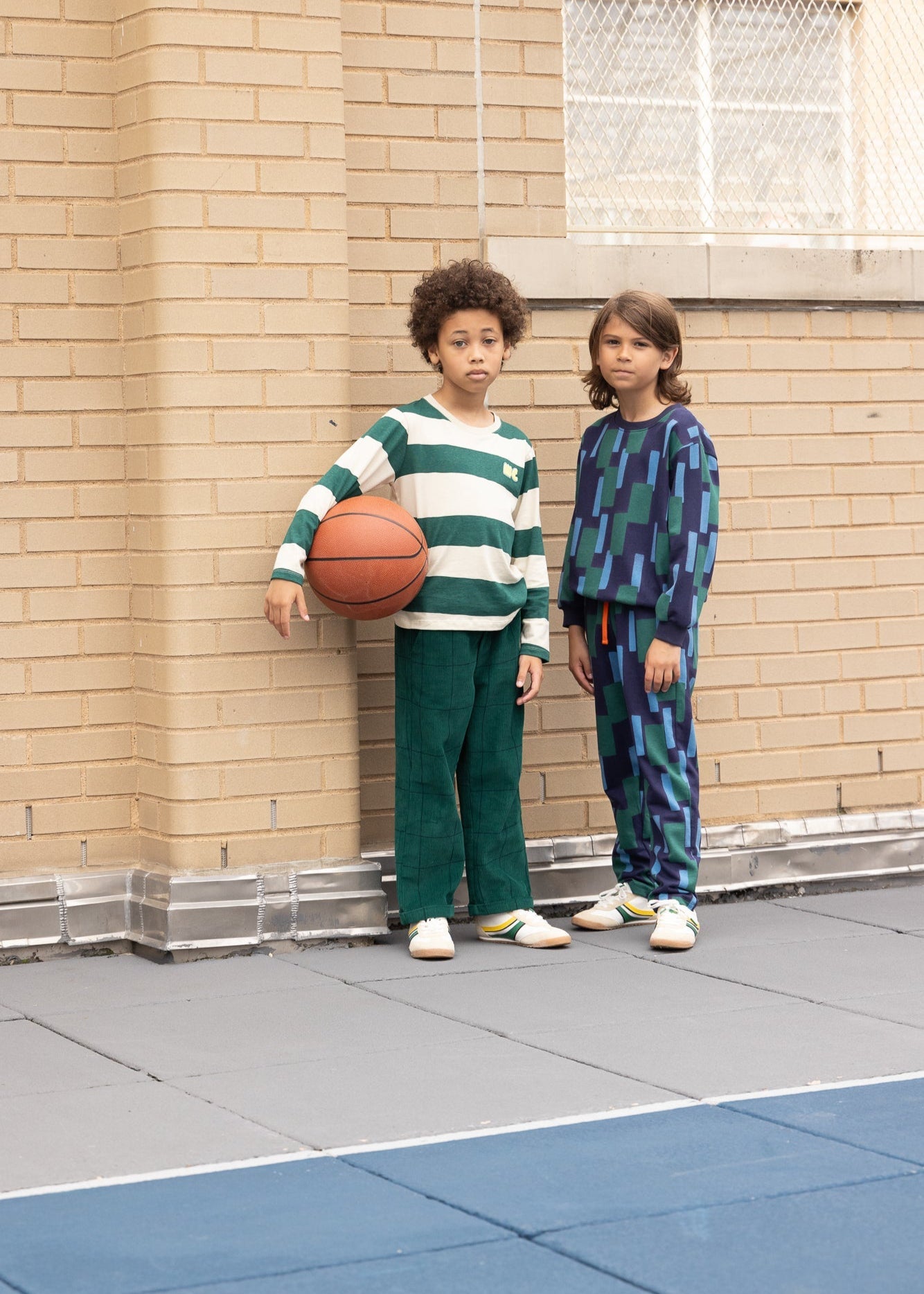 Blue Block Sweatshirt