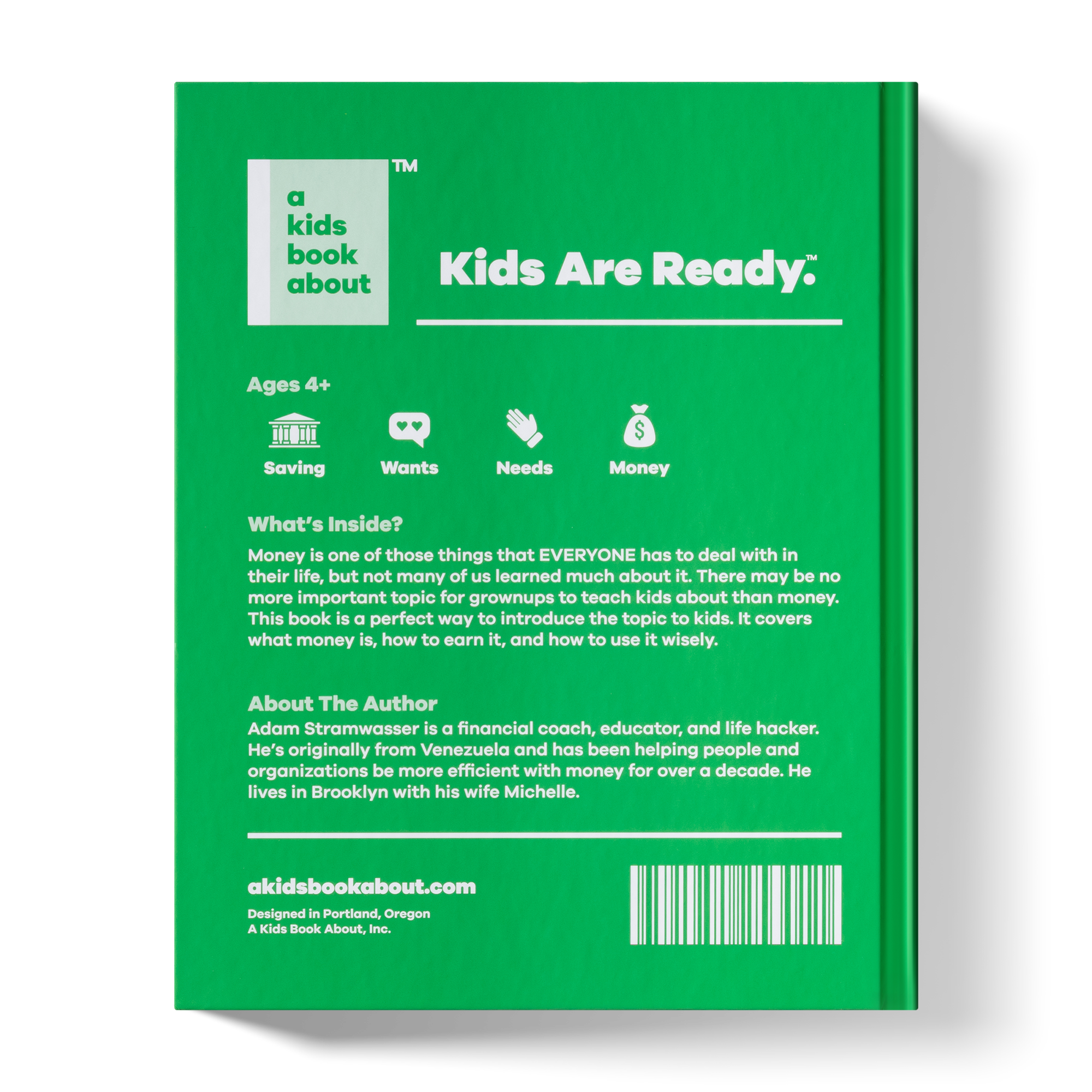 A Kids Book About Money by A Kids Co.