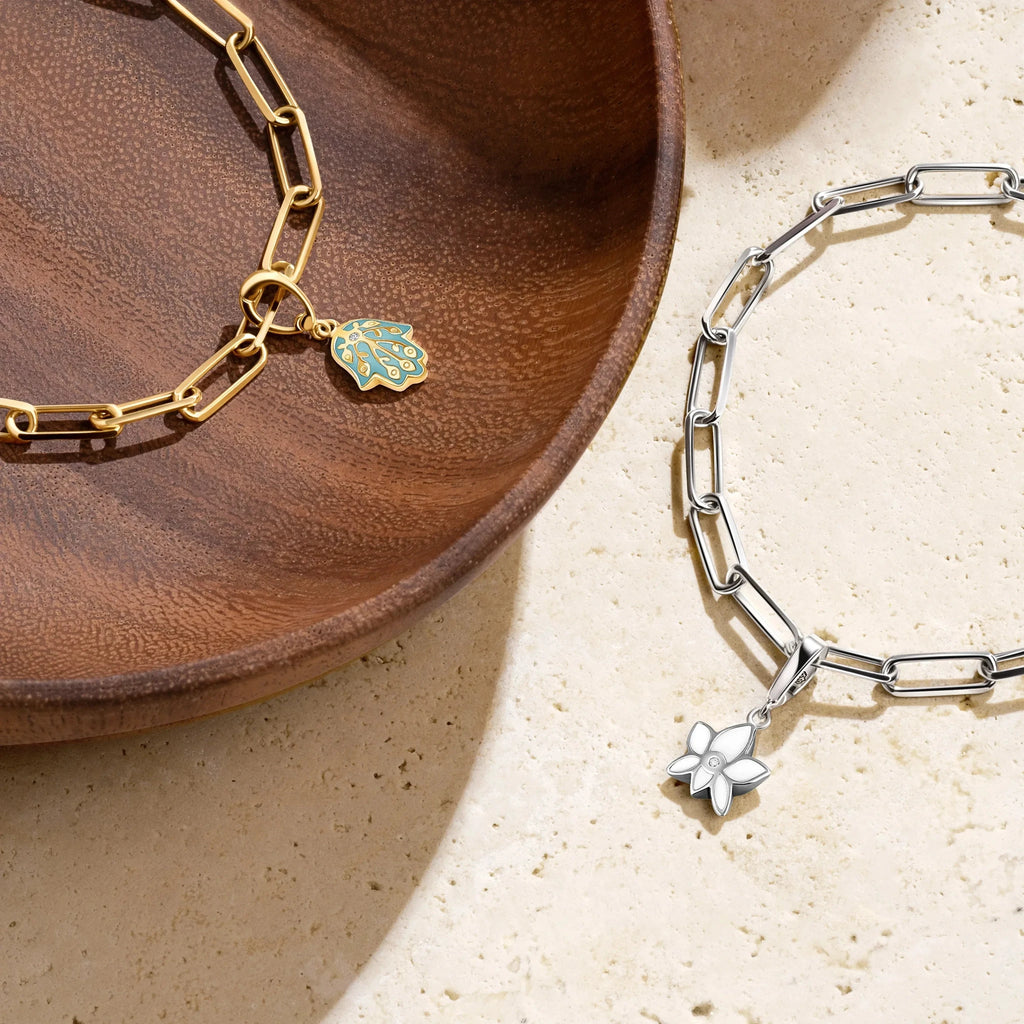 Blissful Connection - Gold Bracelet by Karma and Luck