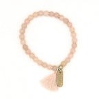 Mother's Love Stone Bracelet - Rose Quartz by Fair Anita