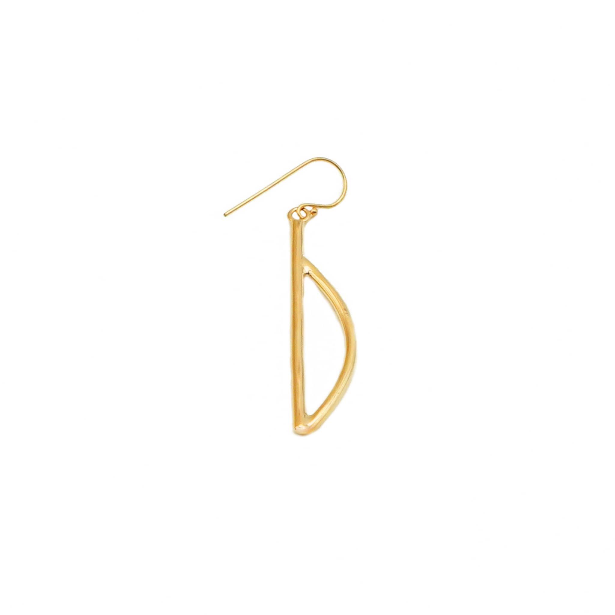 Moyo D Initial Drop Earrings