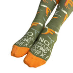 My Last Flying F@#* Socks | Colorful Novelty Unisex Socks | Gift for Her by The Bullish Store