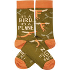 My Last Flying F@#* Socks | Colorful Novelty Unisex Socks | Gift for Her by The Bullish Store
