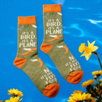 My Last Flying F@#* Socks | Colorful Novelty Unisex Socks | Gift for Her by The Bullish Store