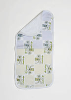 Newborn 3 pc Gift Set w Gift Box- "Protection Jaguar" GREEN by JAVIERA VARAS STUDIO