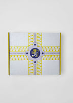 Newborn 3 pc Gift Set w Gift Box- "Protection Jaguar" GREEN by JAVIERA VARAS STUDIO