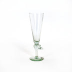 Champagne Glass with Animal Stem