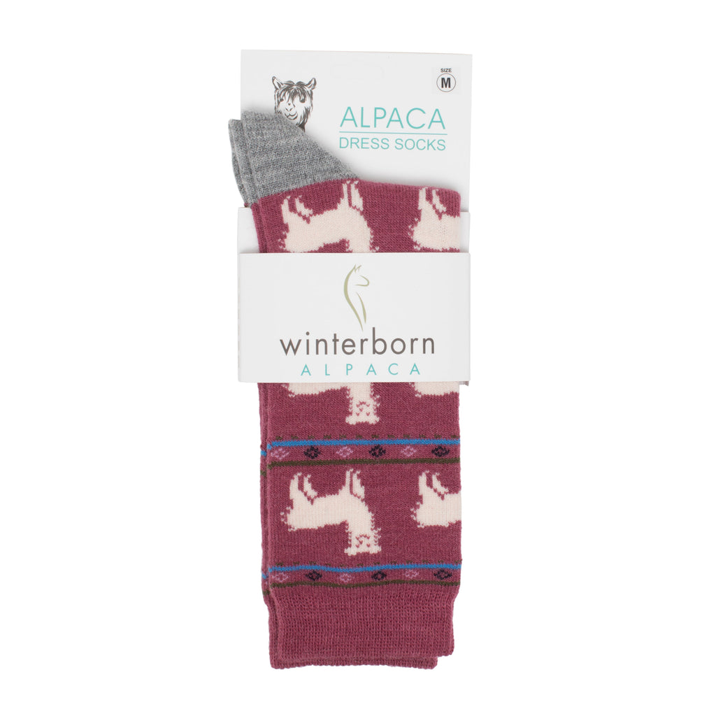 Alpaca Dress Socks
