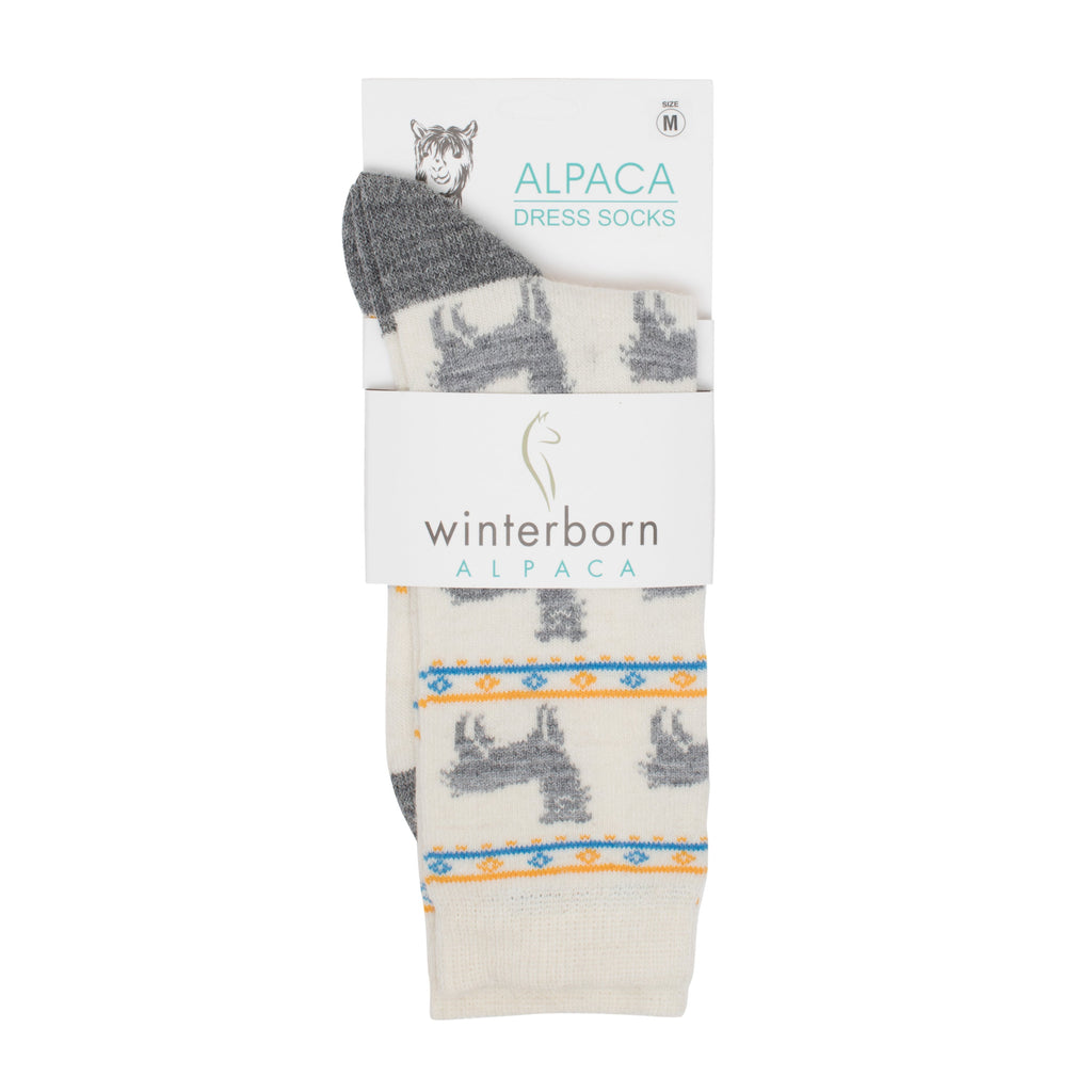 Alpaca Dress Socks