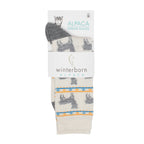 Alpaca Dress Socks