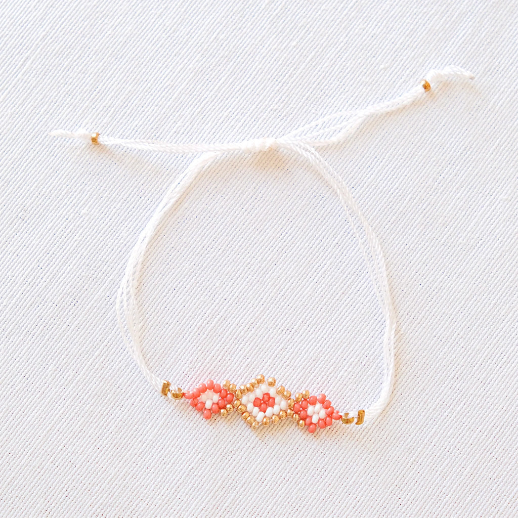 Naomi Seed Bead Bracelet by Upavim Crafts