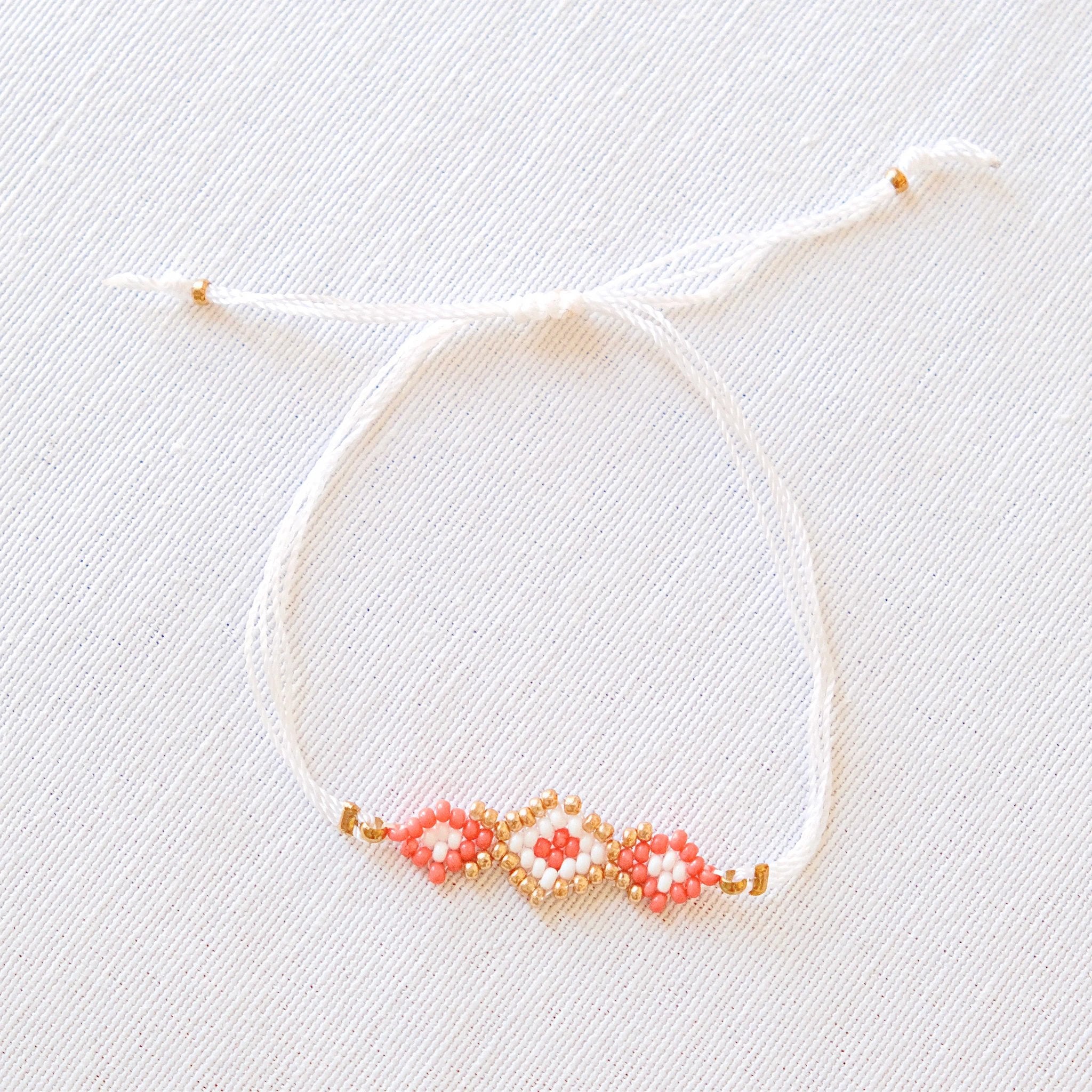 Naomi Seed Bead Bracelet by Upavim Crafts