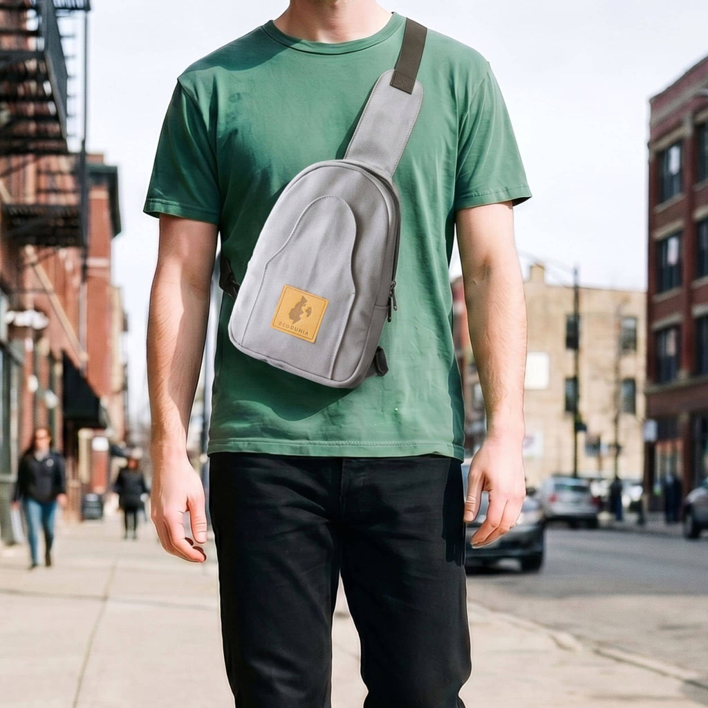 Small Canvas Sling Bag for Women & Men - Buru