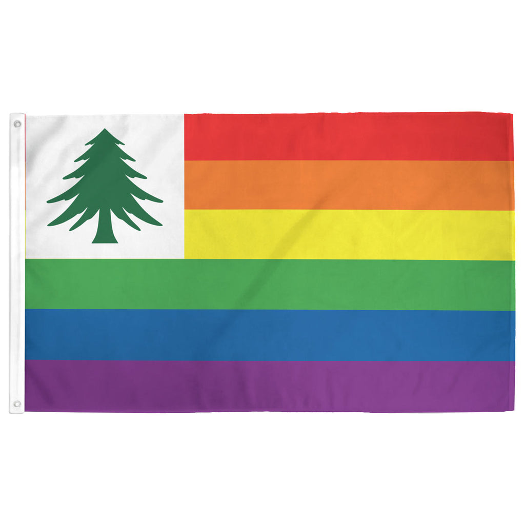 New England LGBTQ+ Pride Flag